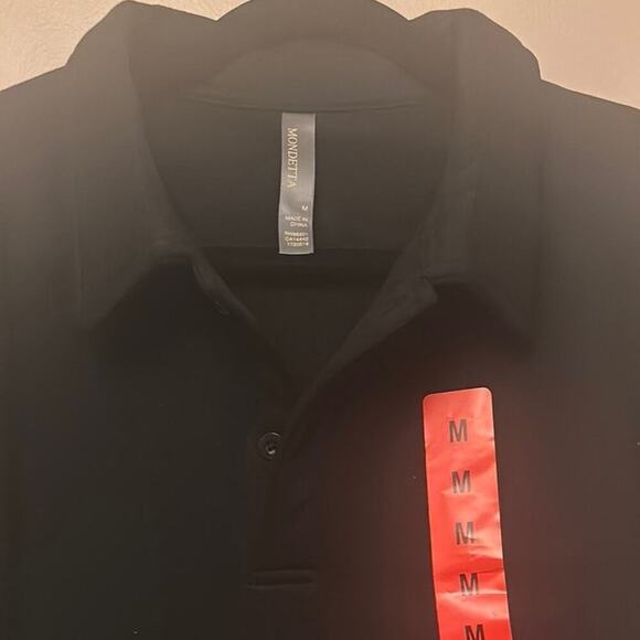 Mondetta Black V-Neck Button-Up Sweater-NWT - Picture 3 of 4